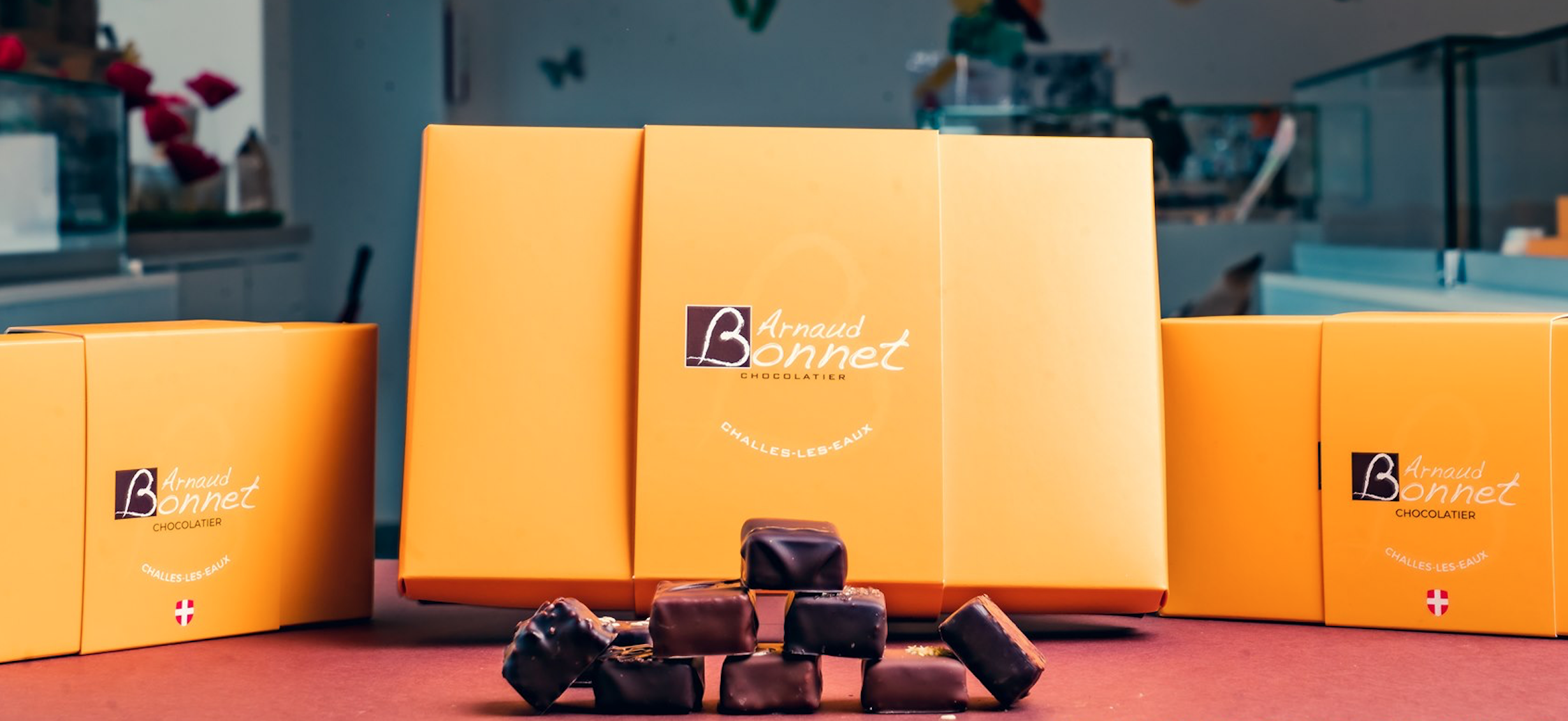 ballotin chocolats Arnaud Bonnet